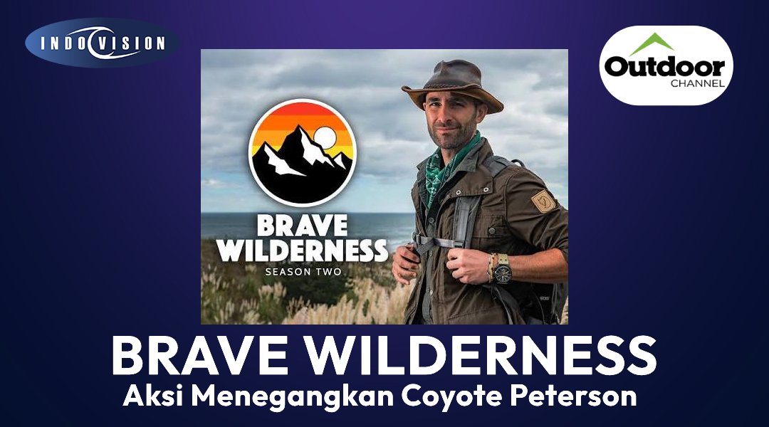 Brave Wilderness, Petualangan Edukasi Satwa Liar yang Menegangkan di Indovision