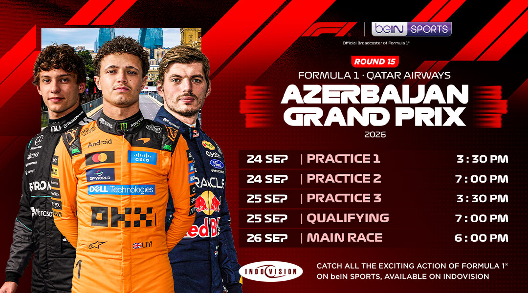 Menuju Baku! F1 Azerbaijan GP 2026 Siap Panaskan Persaingan Formula 1